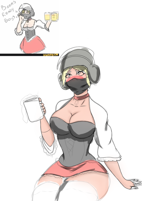 stickycheesecakes:There needed to be more beermaid IQ
