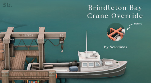 Brindleton Bay Crane Override By Solarlines