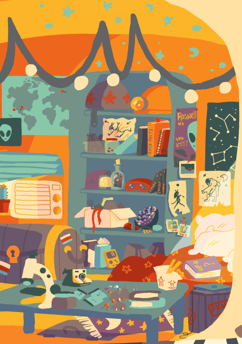 deedledanger:  mole’s room (fullview, friends) 