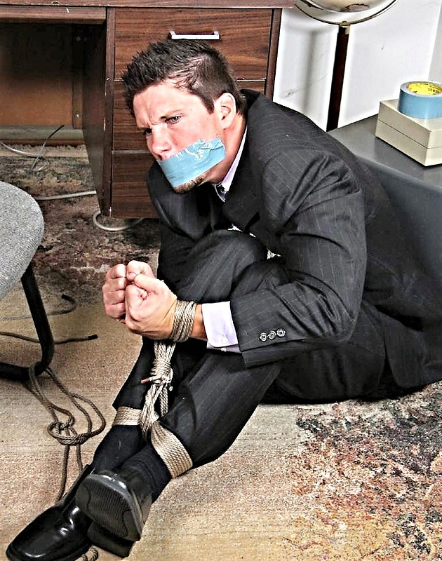 Men Sock Gagged