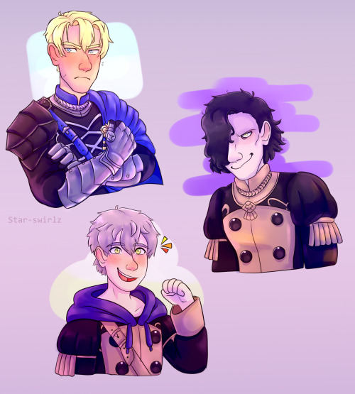 Wanted to draw some pre timeskip characters, definitely had fun drawing Hubert.