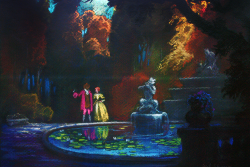 mickeyandcompany:  Visual development art for Beauty and the Beast (by Mel Shaw) 