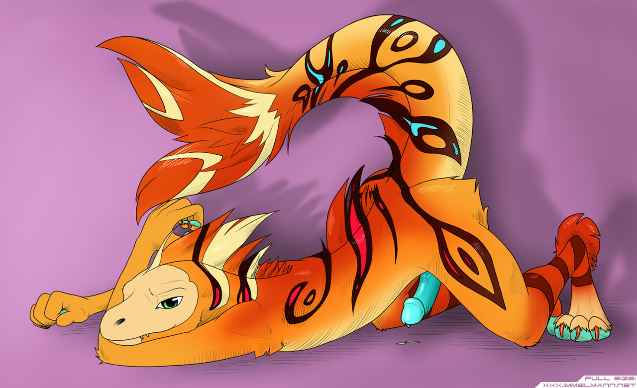 immelprn:  Sketch commission for scarywoof Colors by suddenlytsumi See it in high