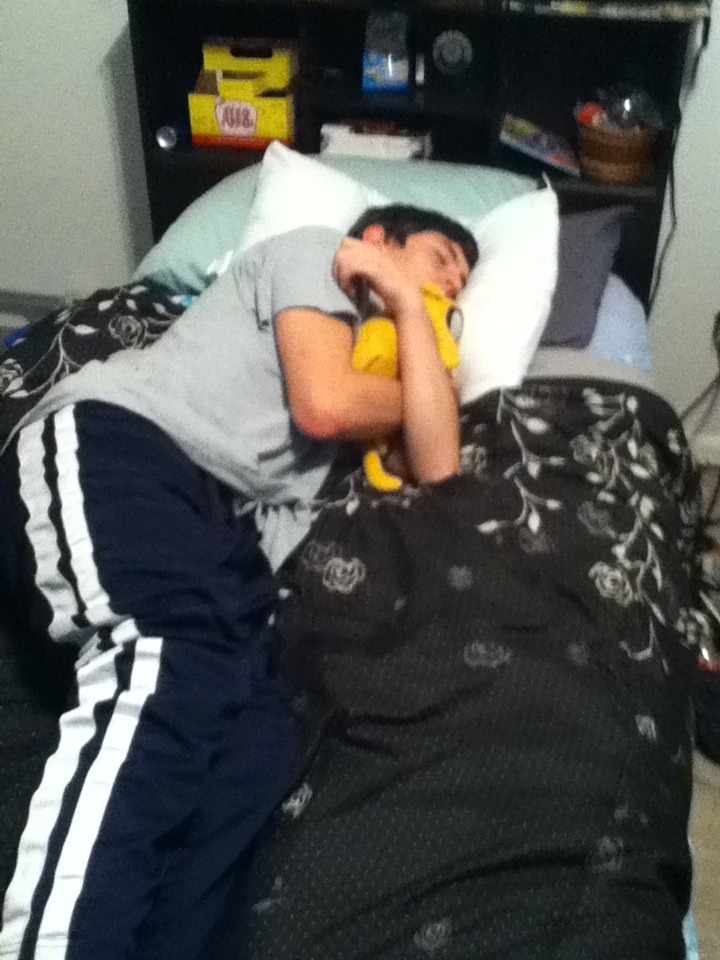 drummingbrony:  Fwiend cawt me sweeping wit Jake.
