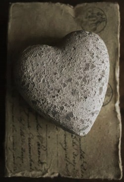 enigmaticcowboy:  His heart had grown cold and hard yet she placed it upon their love letters that it might warm and again become pliable.  ~C