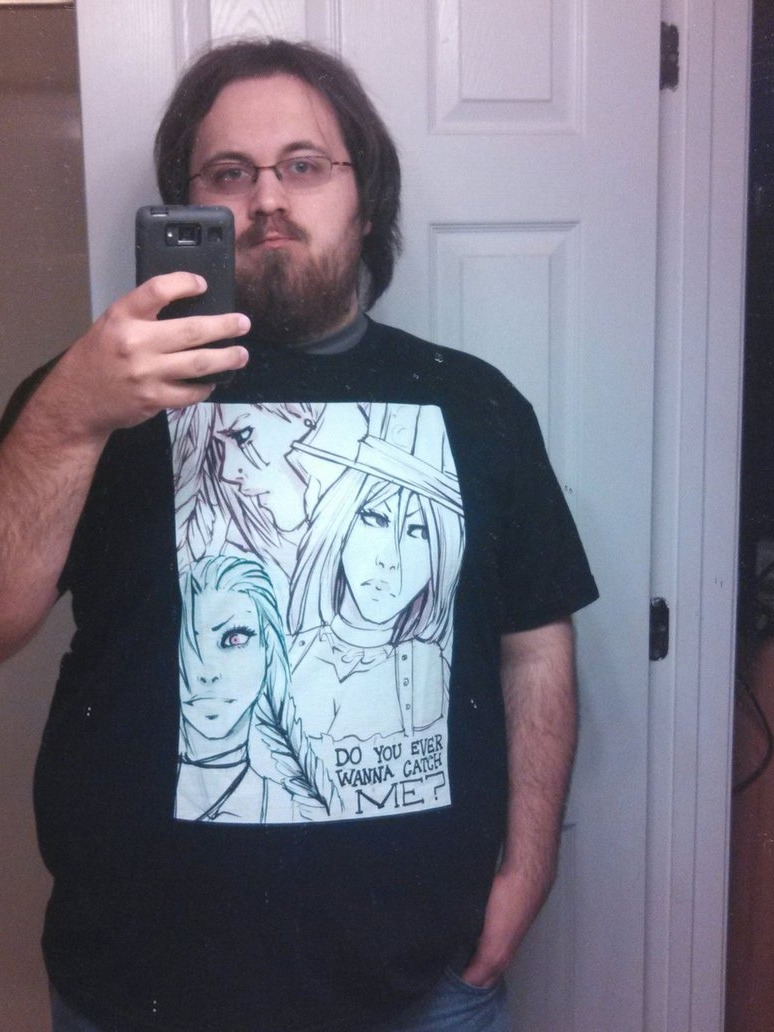 A few photos of stuff that lovely people bought from my store: http://www.redbubble.com/people/ikeshop/shop