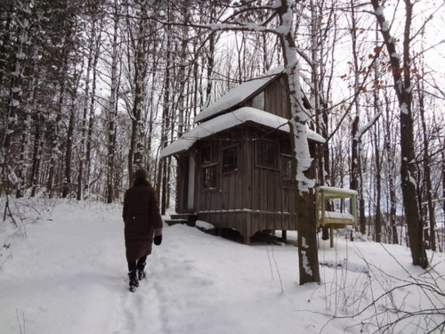 longwinter:COTH (Cottage on the Hill), 200 square metres, in the woods of south-west Michigan 