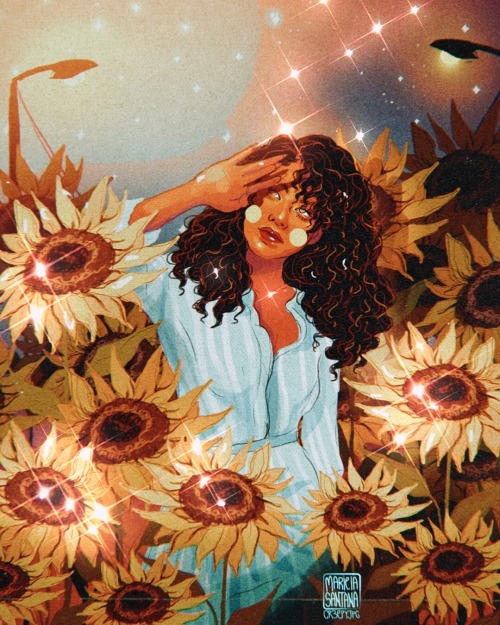 sunflowers illustration
