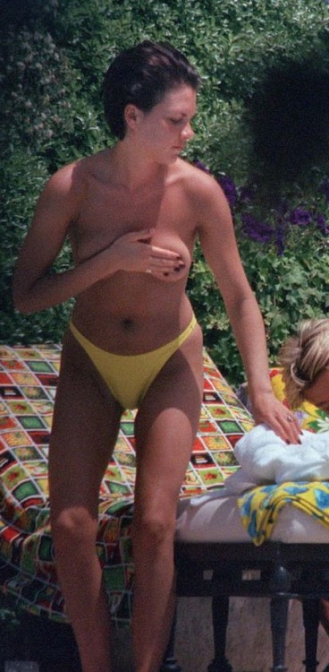 celebgoodies:  cruzingratiot:Victoria Beckham vintage top less Posh Spice  http://celebgoodies.tumblr.com