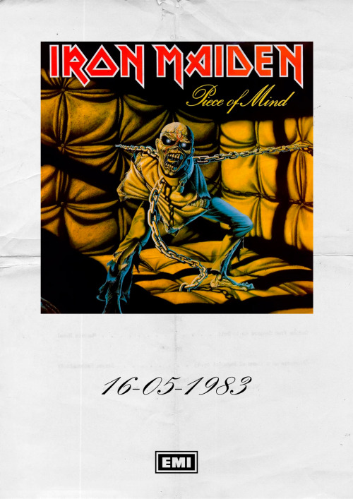 Minimalism + Iron Maiden - “Piece of Mind”