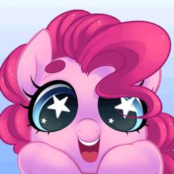 Steffybeff: Pixel-Magic:  Here’s A Starry-Eyed Pinkie Pie To Announce My New Art