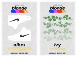 minimal-pulse:  FRANK OCEAN - “BLONDE” (2016) Album Concept Posters created by MINIMAL-PULSE-ART [minimal-pulse.tumblr.com]