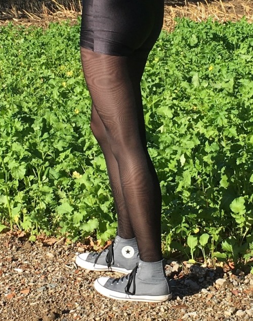 nylon-schorsch: rfwka: I love the look of double-layered tights/pantyhose. Moirée at its best!  via 