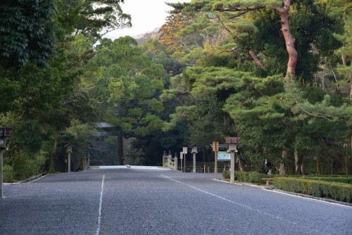 三重県　伊勢市　伊勢神宮　内宮Japan Mie ise IseGrandShrine Naiku Shrine IseJingu