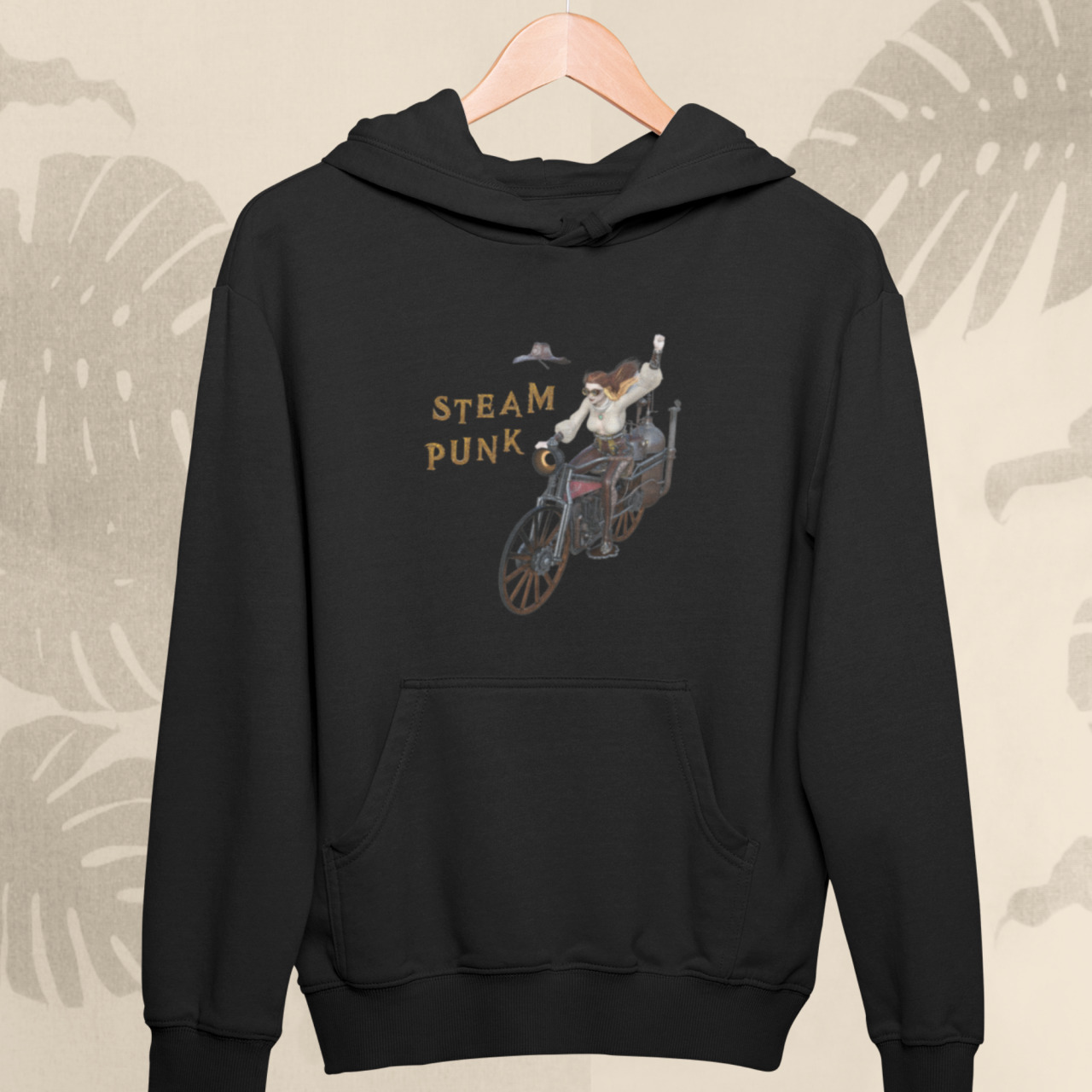                 Steampunk Lady on Motorcycle Pullover HoodieThis fun and comfy steampunk hoodie is a cool piece to add to your steam collection. Click here to grab yours today! #steampunk#motorcycle#hoodies#hoodie#ladyonbike#ladyonmotorcycle#giftsforfriends#giftsformen#giftsforwomen#christmasgifts#birthdaygifts#weddinggifts#anniversarygifts#cyberpunk#gothic#goth