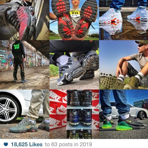 Seems to be dominated by TNs #2019bestnine. #sneakerfreak #sneakercollector #sneakercollection #tu