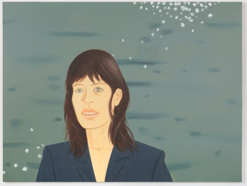 Cecily   -   Alex Katz , 1999.American,b.1927-Oil on canvas, 72 x 96 in    182.9 x 243.8 cm 