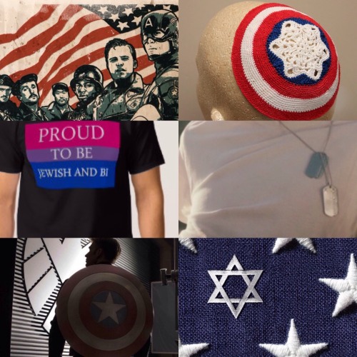 allofthefeelings: transboycap: Jewish Captain America aesthetic Oh. But just imagine: Little Steve R