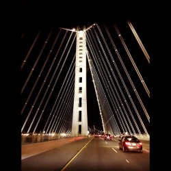 #baybridge #modern #newschool #yayarea #bayarea  (at San Francisco Bay Bridge)