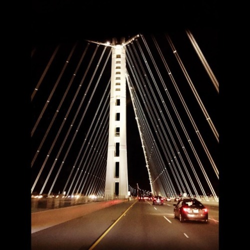 #baybridge #modern #newschool #yayarea #bayarea  (at San Francisco Bay Bridge)