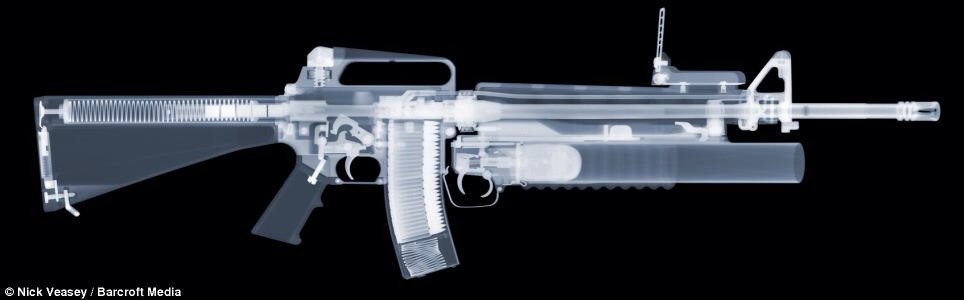 ineversurrender:  Gun X-rays http://ineversurrender.tumblr.com/ 