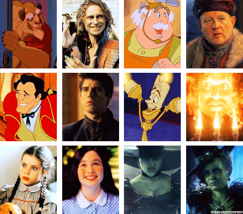 mickeyandcompany:  Once Upon a Time characters and their Disney counterparts 