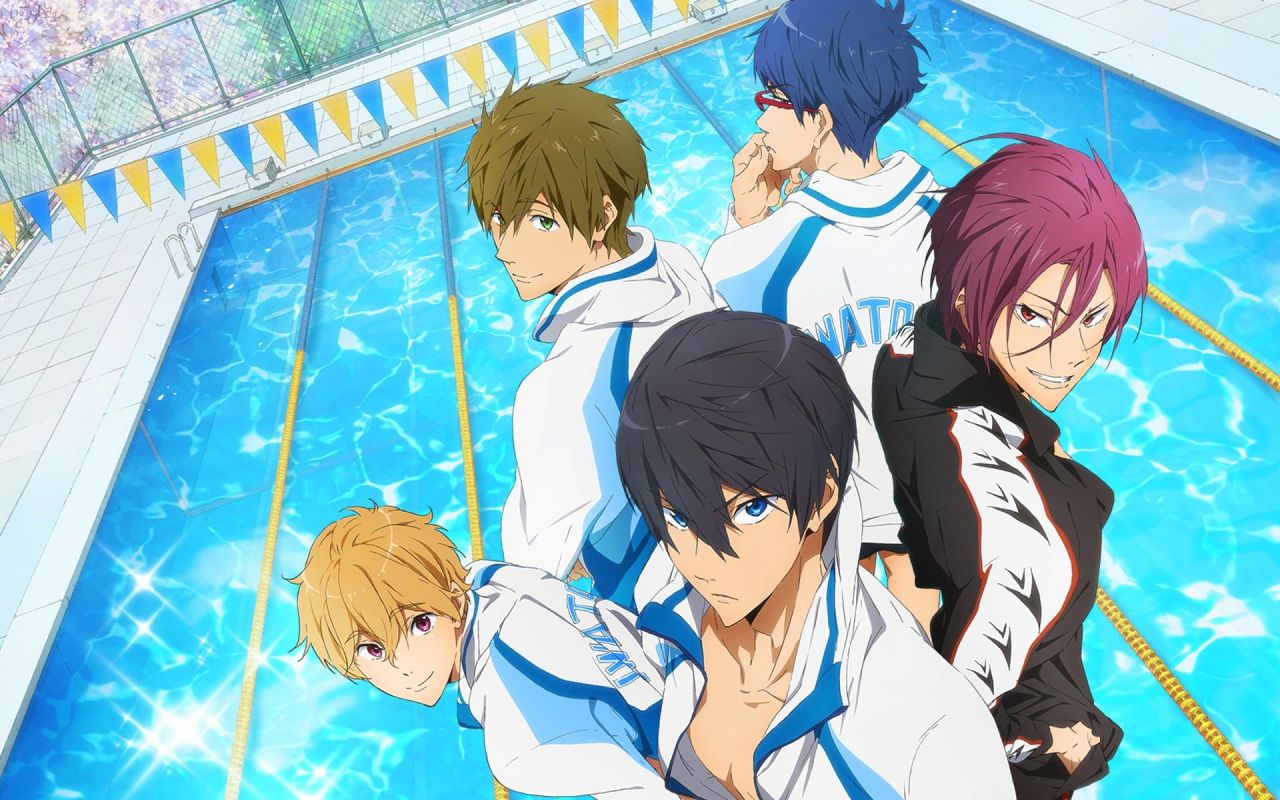 Free iwatobi swim club characters