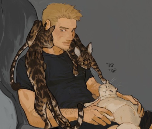 Idk If Youve Already Done This Buttt Max And His Cats? 