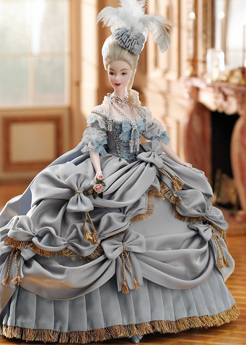 vivelareine:Reading Treasure: Barbie Travels to the 18th CenturyBarbie has had many careers, costume