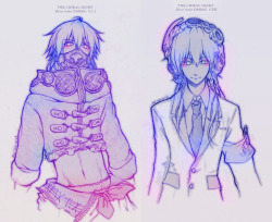 Bluehairedmullet:  【Dmmd】落書‧ V1.1-V2.0 | 秀仔 Please Do Not Remove