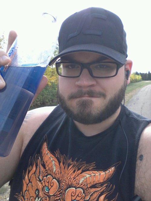 maxheron:  Drinkin’ that purple stuff for the workin’ man.