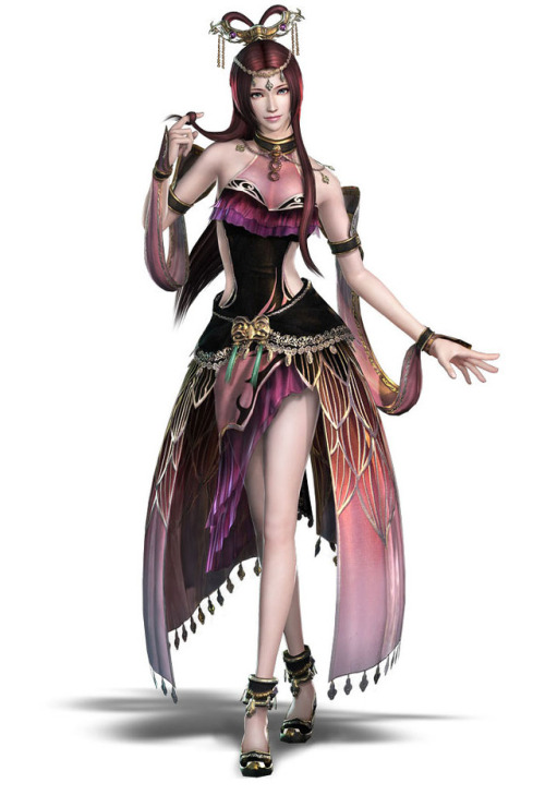 Evolución de otra Dynasty Waifu linda, Diao Chan.Desde Dynasty Warriors 3 hasta el Dynasty Warriors 