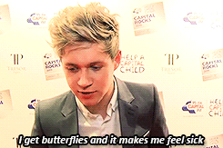 craicalaic:  “little Niall still gets butterflies” x 