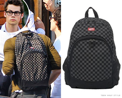 vans van doren checkerboard backpack