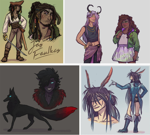 COMMISSIONS ARE OPEN!I specialize in character design and concept development.I excel at:Fantasy set