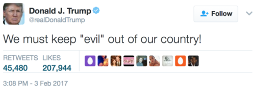 When you put Trump’s words in a supervillain’s mouth.(Source)