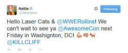 sethrollinsfans:  Twitter Photo from Natalya(x)