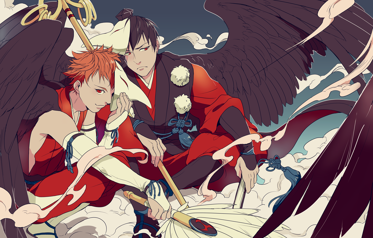 kaeilash:  One of the spread pages for F L I G H T which is still available for preorder
