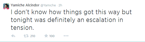 aroace-enjolras:  Tonight in Ferguson: Stores are looted while police look on from