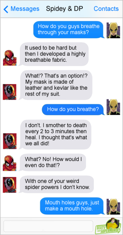 textsfromsuperheroes: Texts From SuperheroesFacebook | Twitter | Patreon