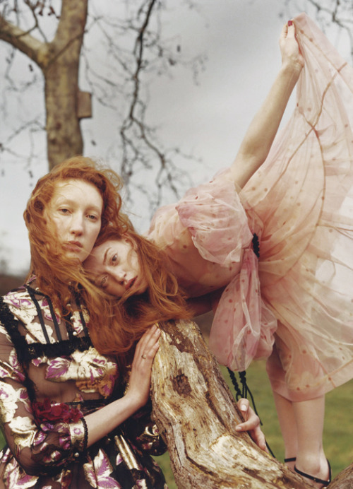 Lorna Foran and Antonia Dewbury photographed by Jesse John Jenkins