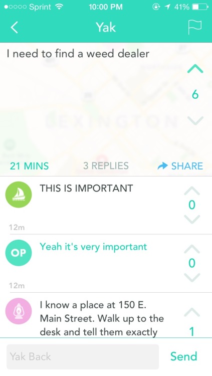 cyberstripper:  that’s the fucking address of the lexington police department bye