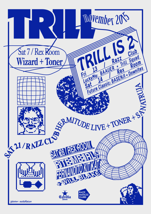 Poster for TRILL (nov. 2nd anniversary)atfcs 2015 - facebook