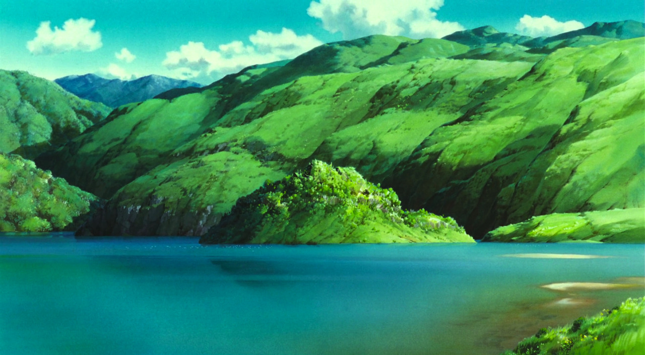 ghibli-collector:  The Landscape Art of Hayao Miyazaki’s Princess Mononoke (1997)