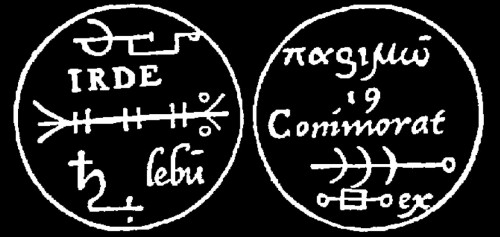 Sigil for Scorpio from Archidoxis Magicae by Paracelsus.