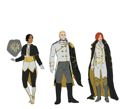 kierarutherford:jadenite:So I had nothing better to do than design custom formal wear for everyone i