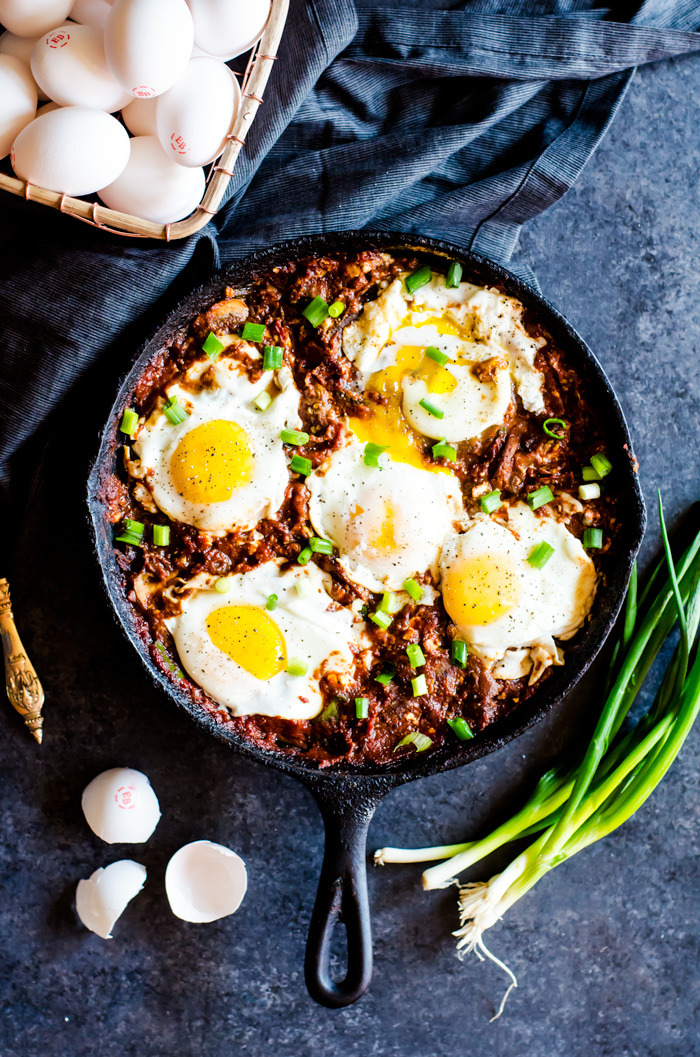 toomanynoms:  SUBMISSIONChunky Vegetable Shakshuka (recipe)Breakfast noms.