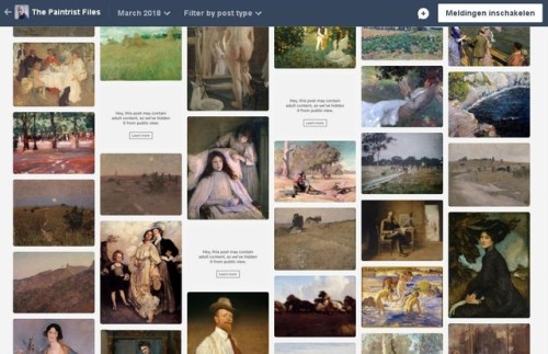 I have looked in the archives of other beautiful art blogs on Tumblr.Unfortunately, they are all rui