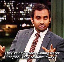latenightjimmy:  Aziz Ansari feels for ghosts! porn pictures