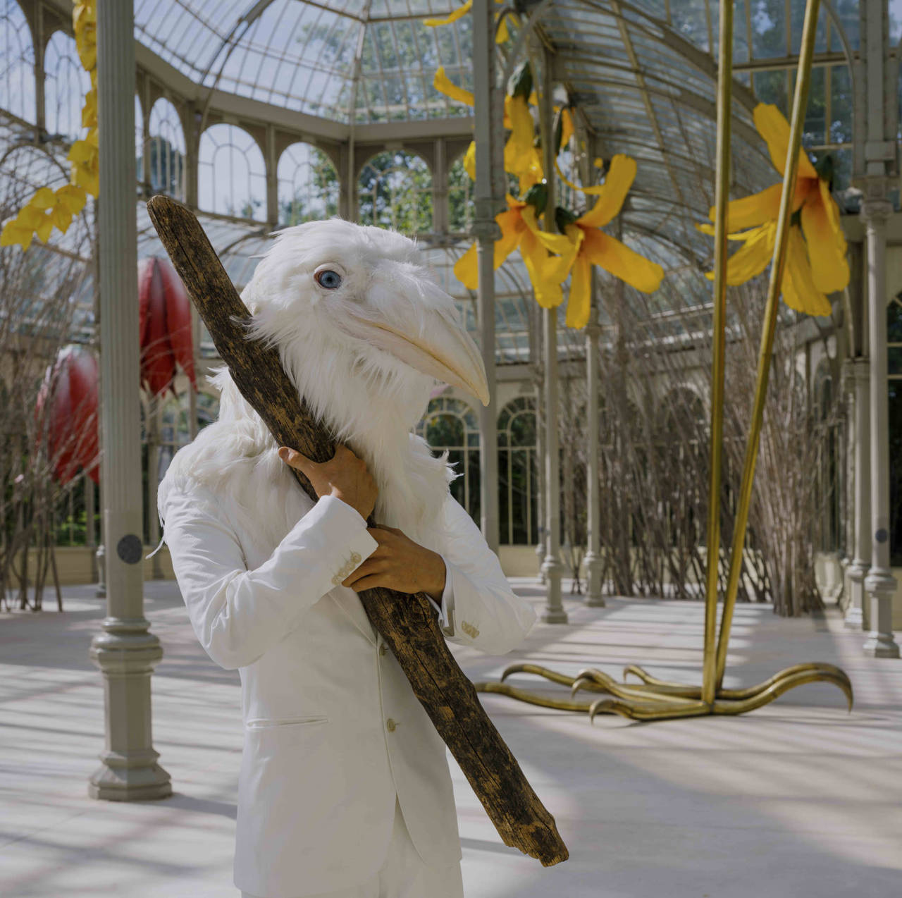 Petrit Halilaj at Reina Sofia Madrid, Palacio De Cristal, Installation Art | Yellowtrace